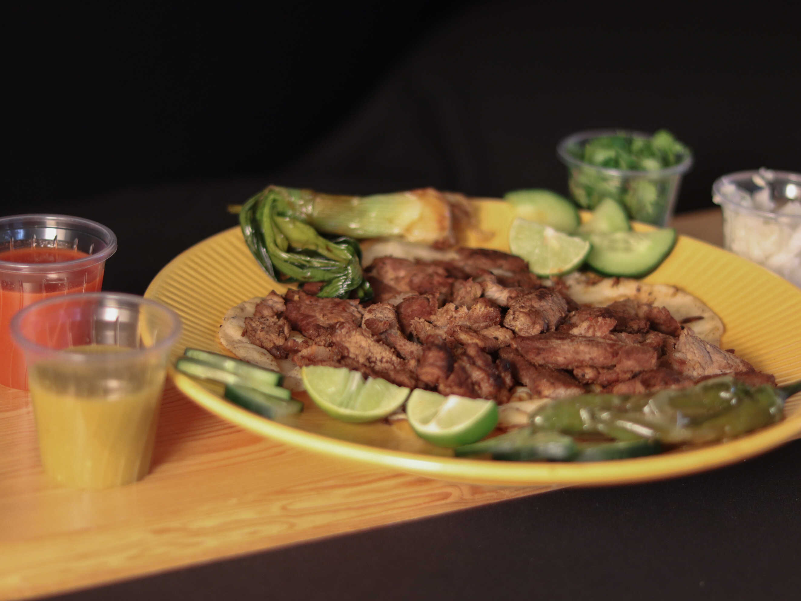 8 Tacos de Fajitas de Pollo
