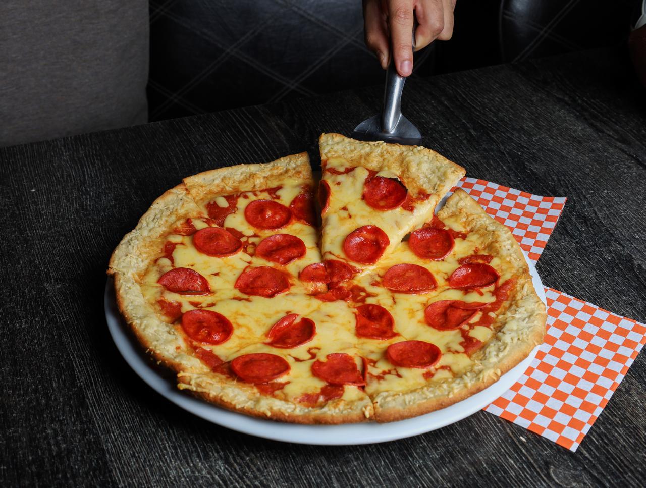 Pizzas de pepperoni
