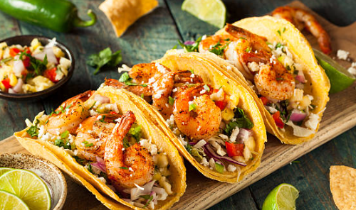 Tacos de Camarón