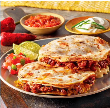3 Quesadillas Pastor X (LUNES Y MARTES)
