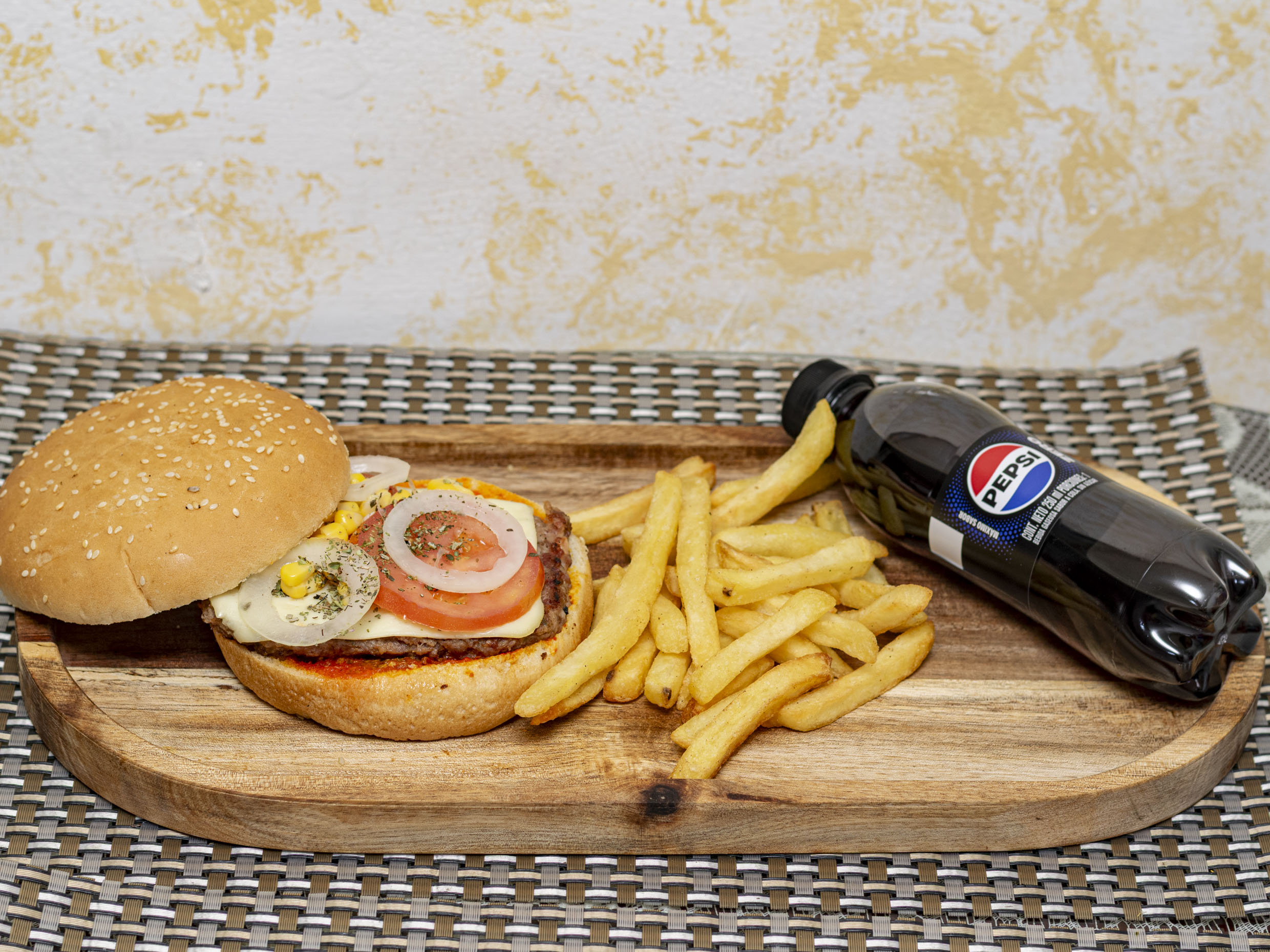 Combo Pizza Hamburguesa