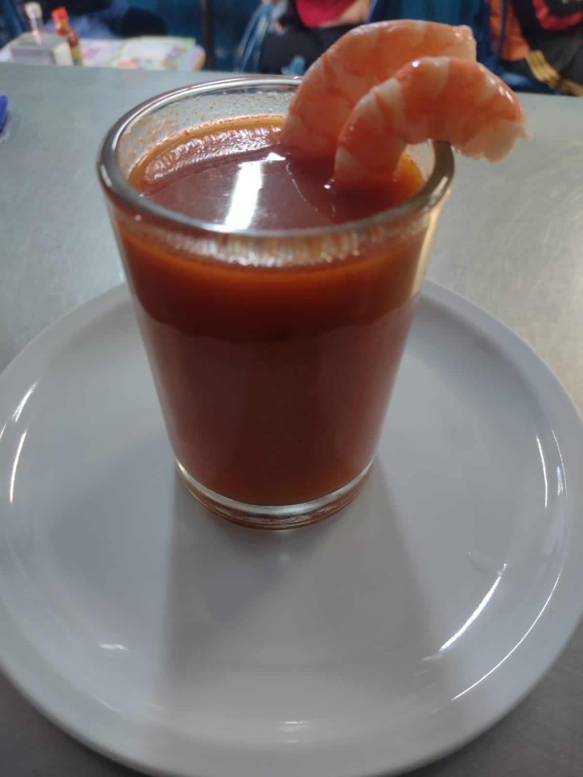 Consomé de Camarón