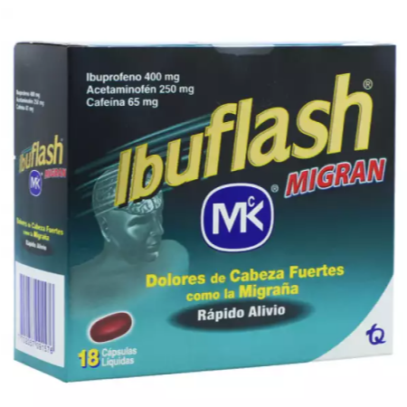 IBUFLASH MIGRAÑA* 1 UND