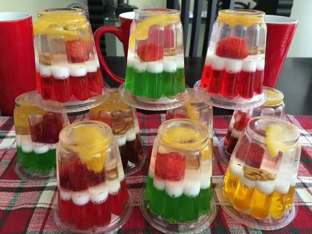 Gelatina de frutas