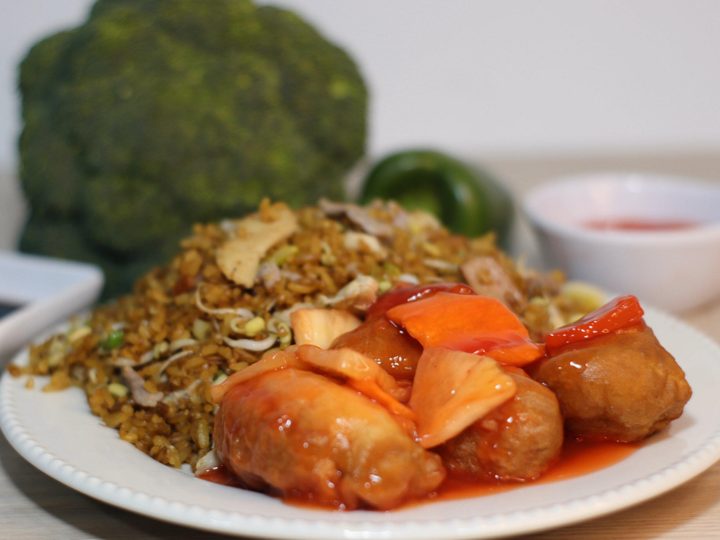 Arroz y croquetas extra.