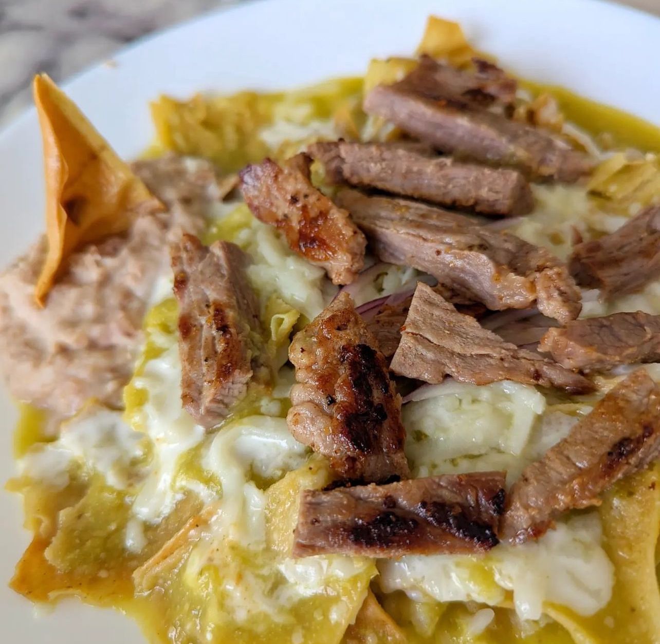 Chilaquiles Suizos