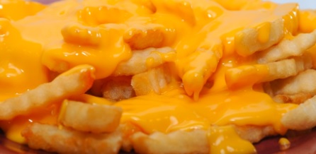 Papas con queso