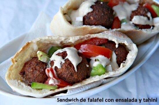 Sandwich Falafel