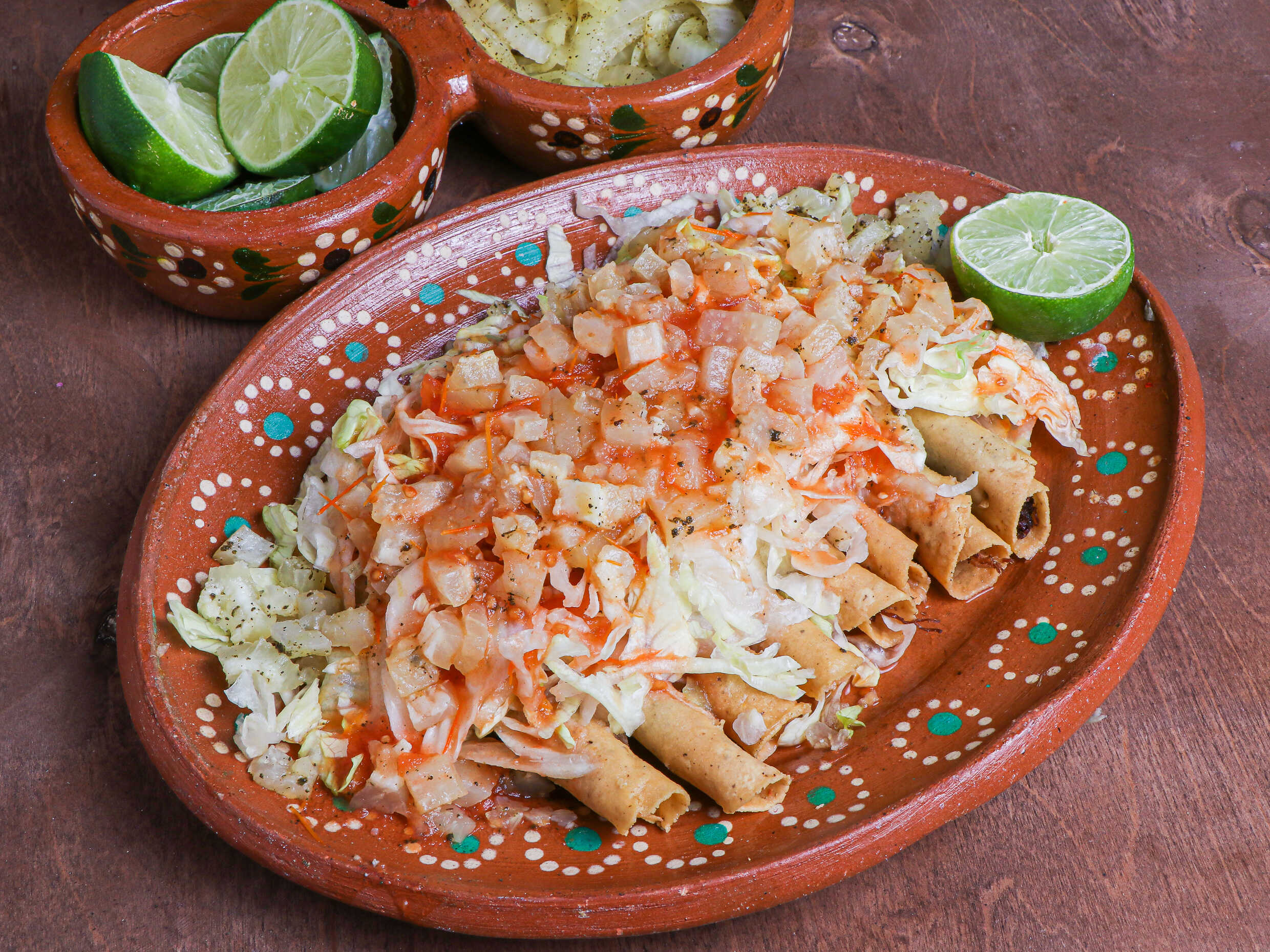 Orden de Tacos Dorados