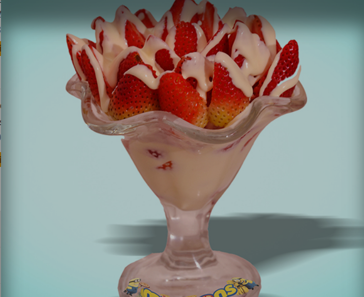 Fresas con Crema
