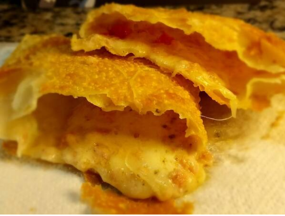 Mussarela e presunto