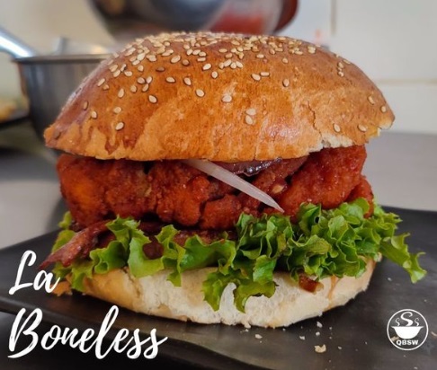 Combo Hamburguesa de Boneles + Papas