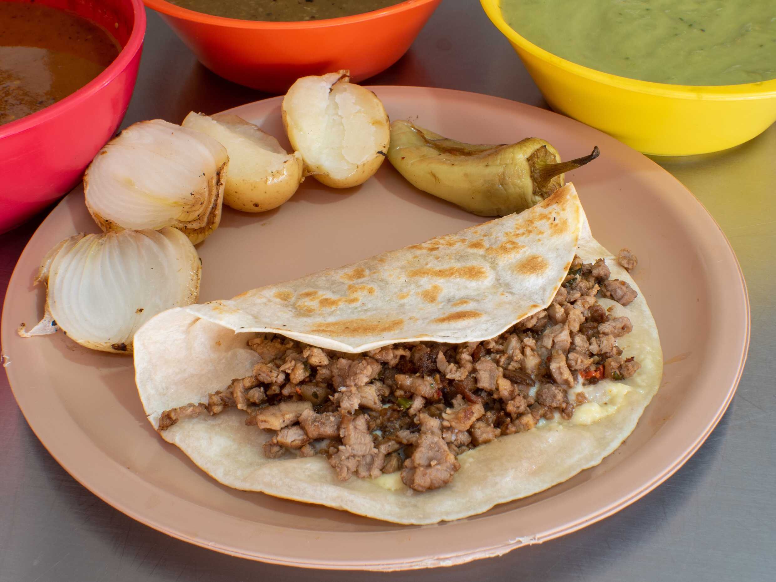 Quesadilla Combinada Bistec/Chorizo