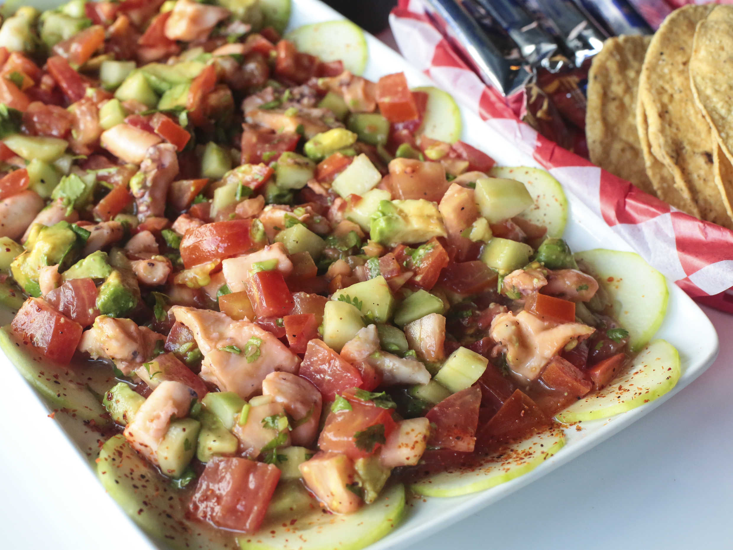 Ceviche de pulpo