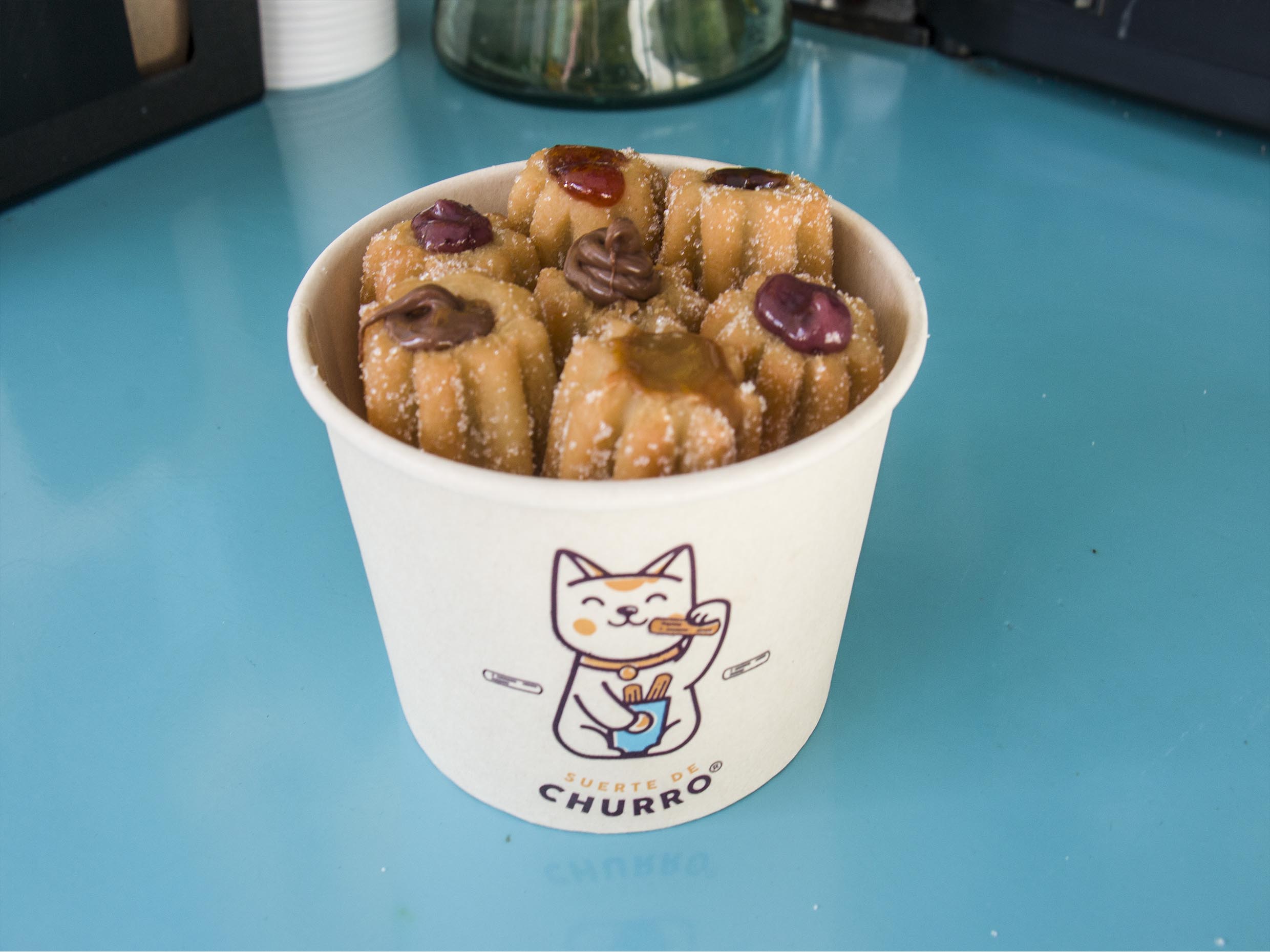 7 Mini Churros Rellenos
