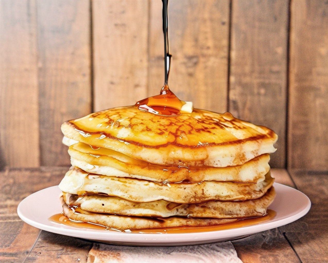Hot Cakes (Incluyen Jugo, Fruta, Café o Té)