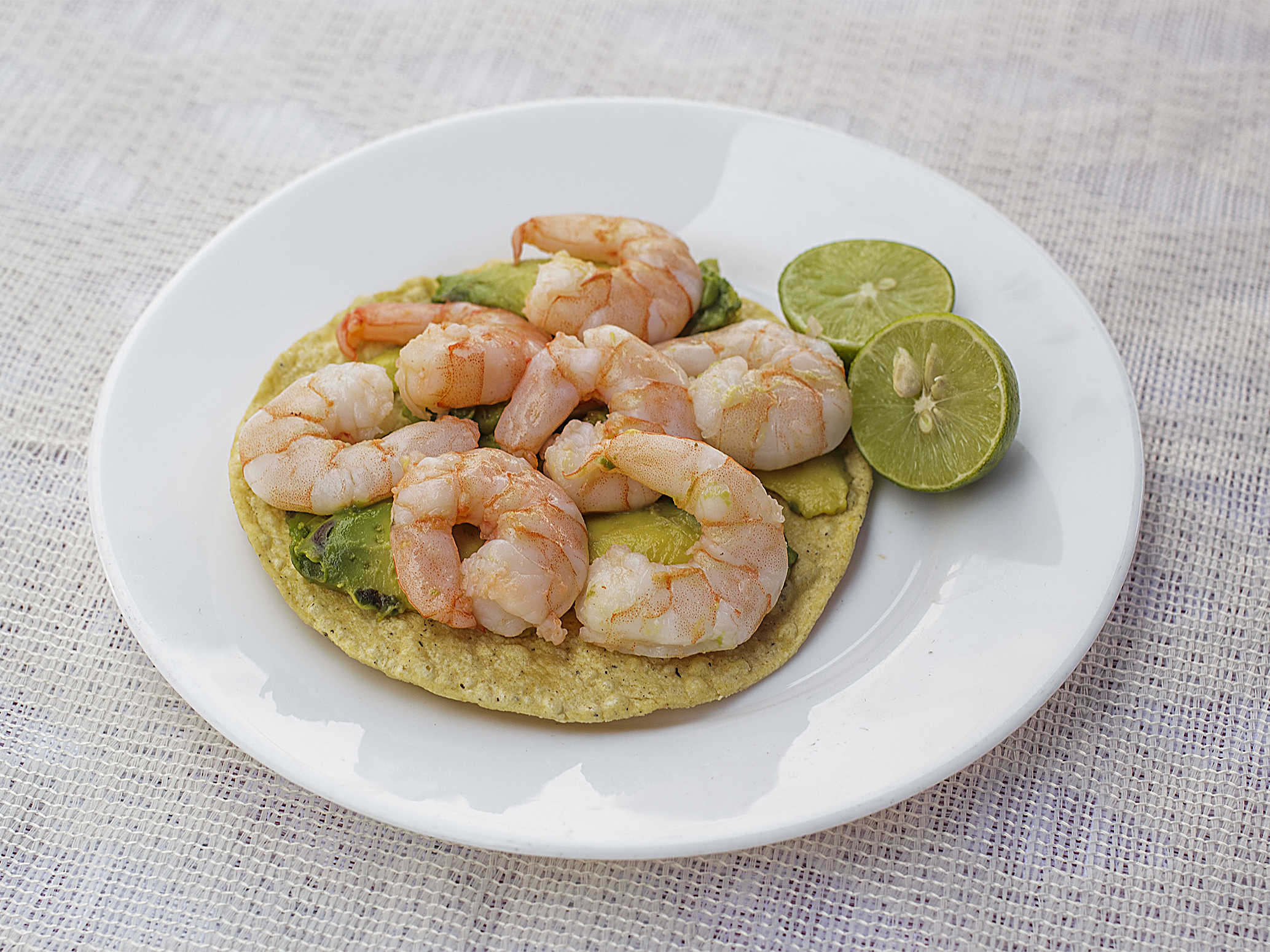 Tostada de Camaron Entero