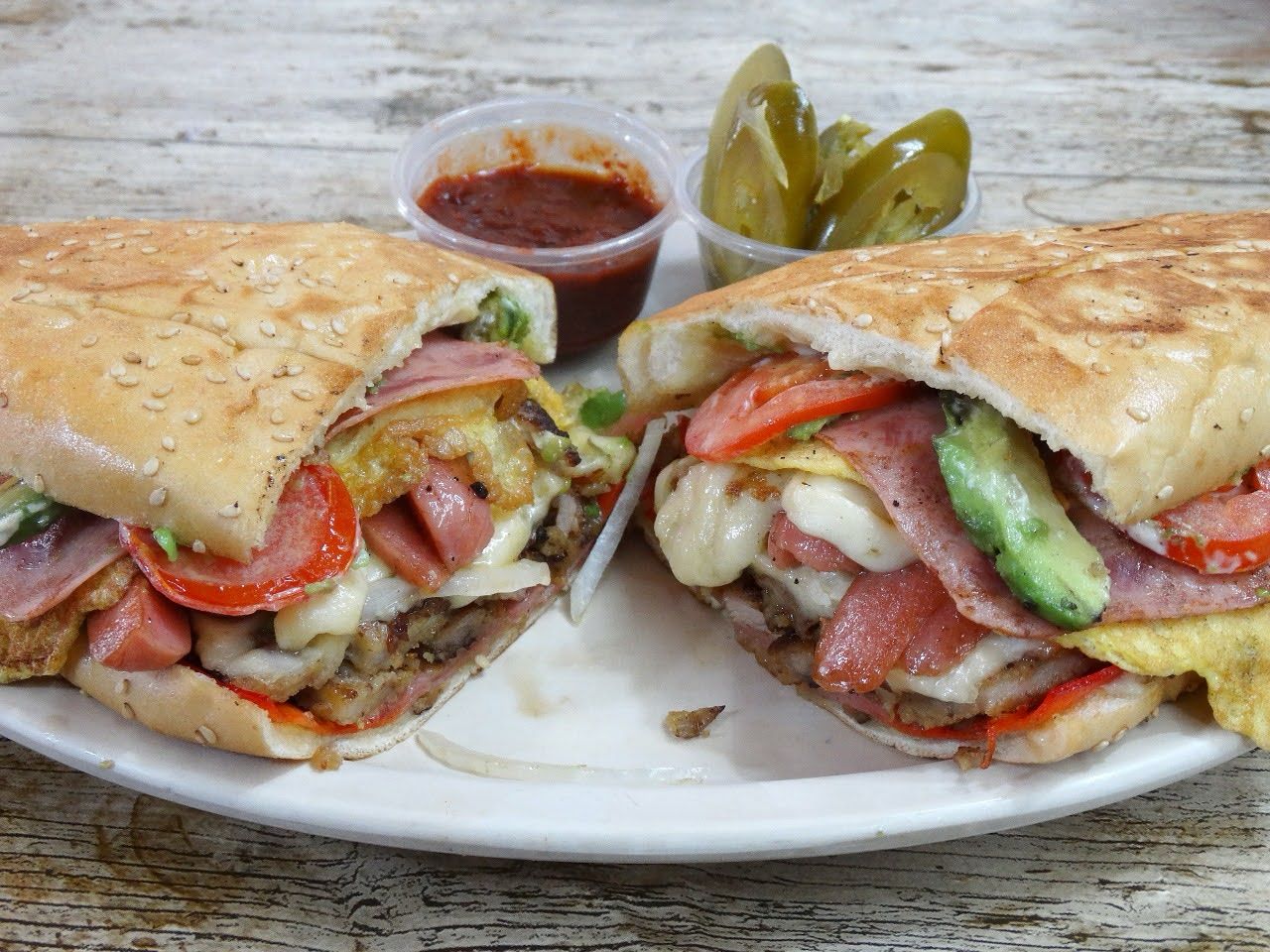 Torta Oaxaqueña
