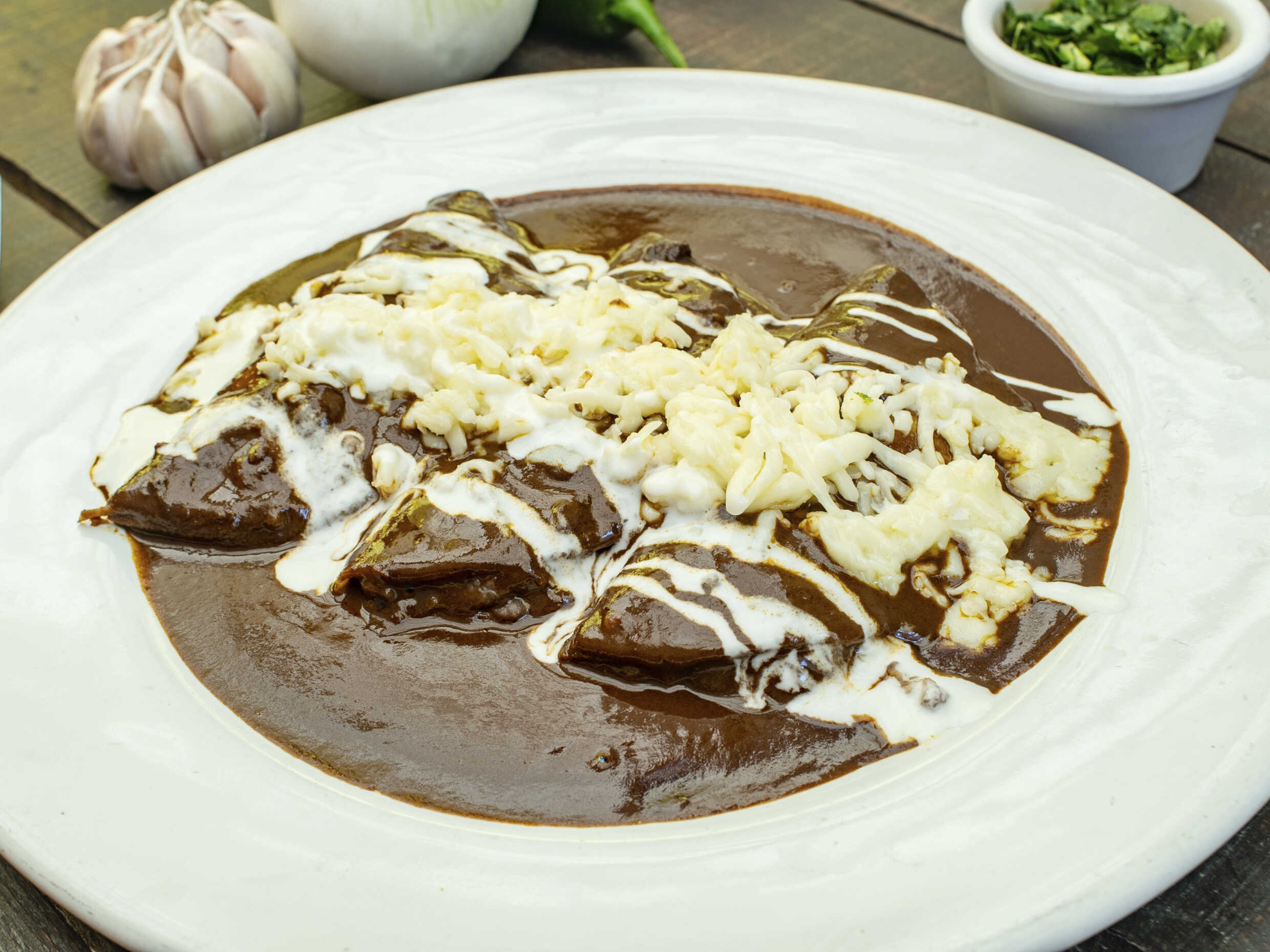 Enmoladas De Pollo