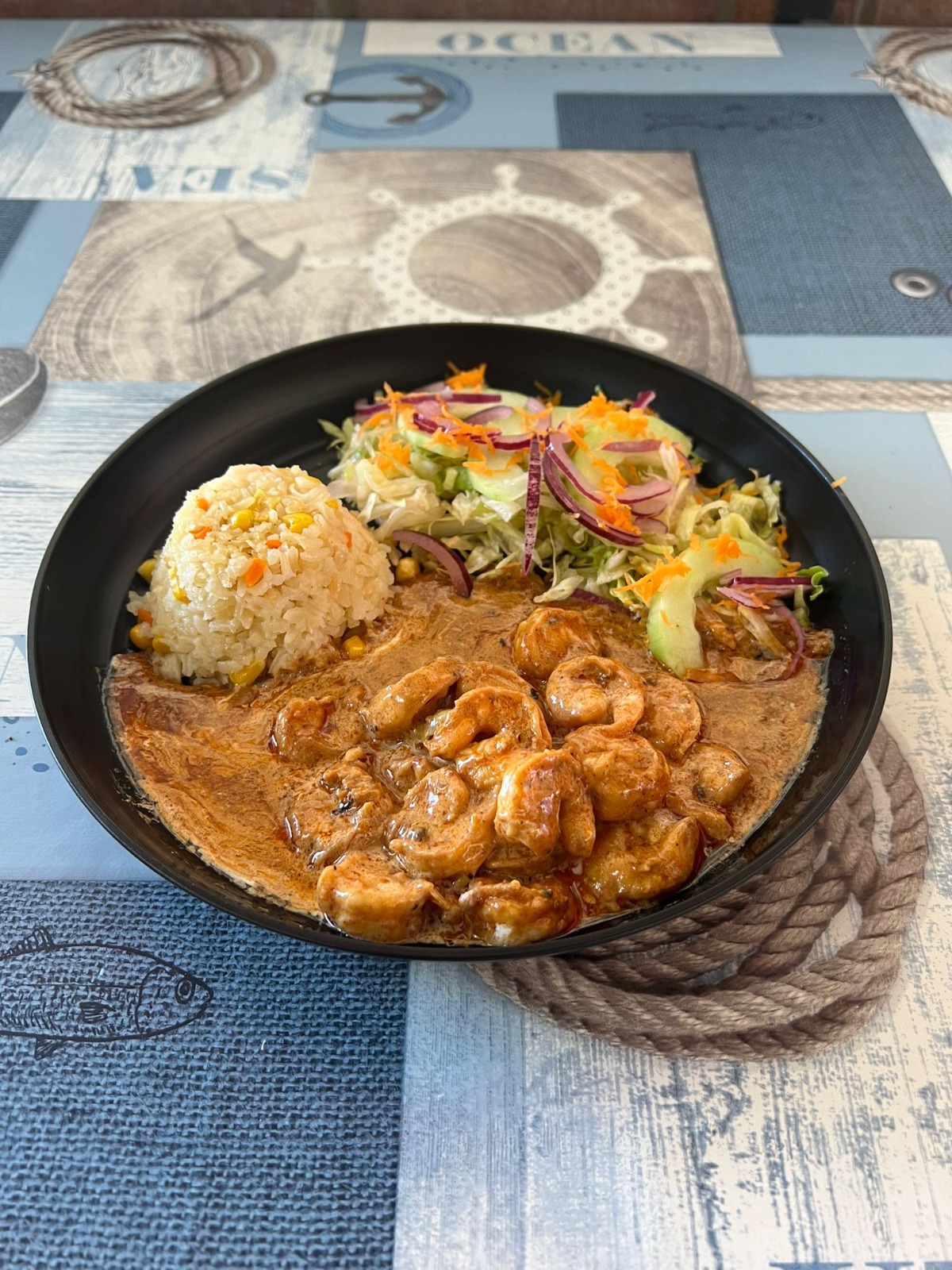Camarones al Chipotle
