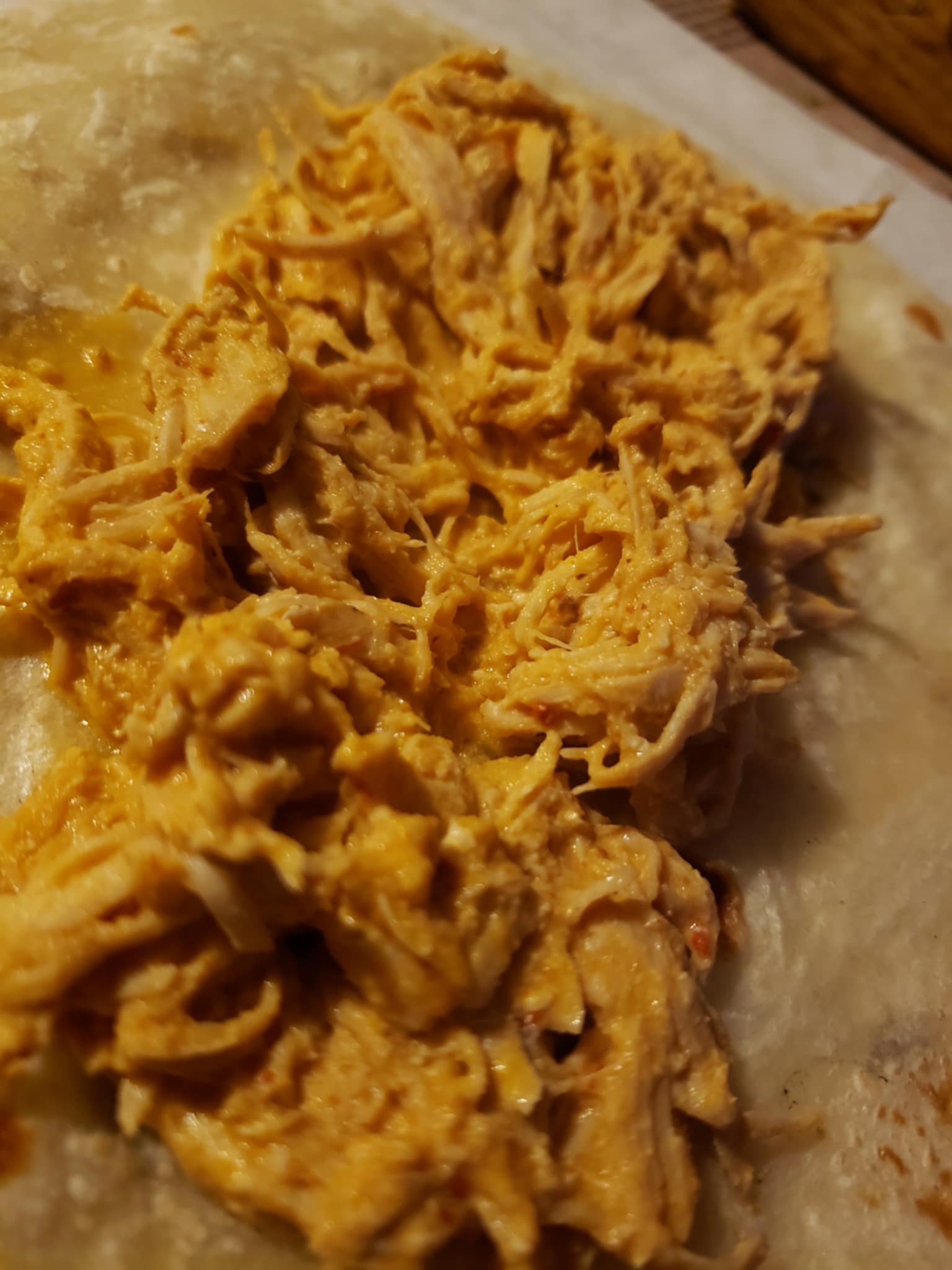 Taco de Pechuga en Crema de Chipotle