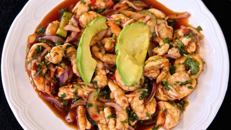 Aguachile Negro (camarón)