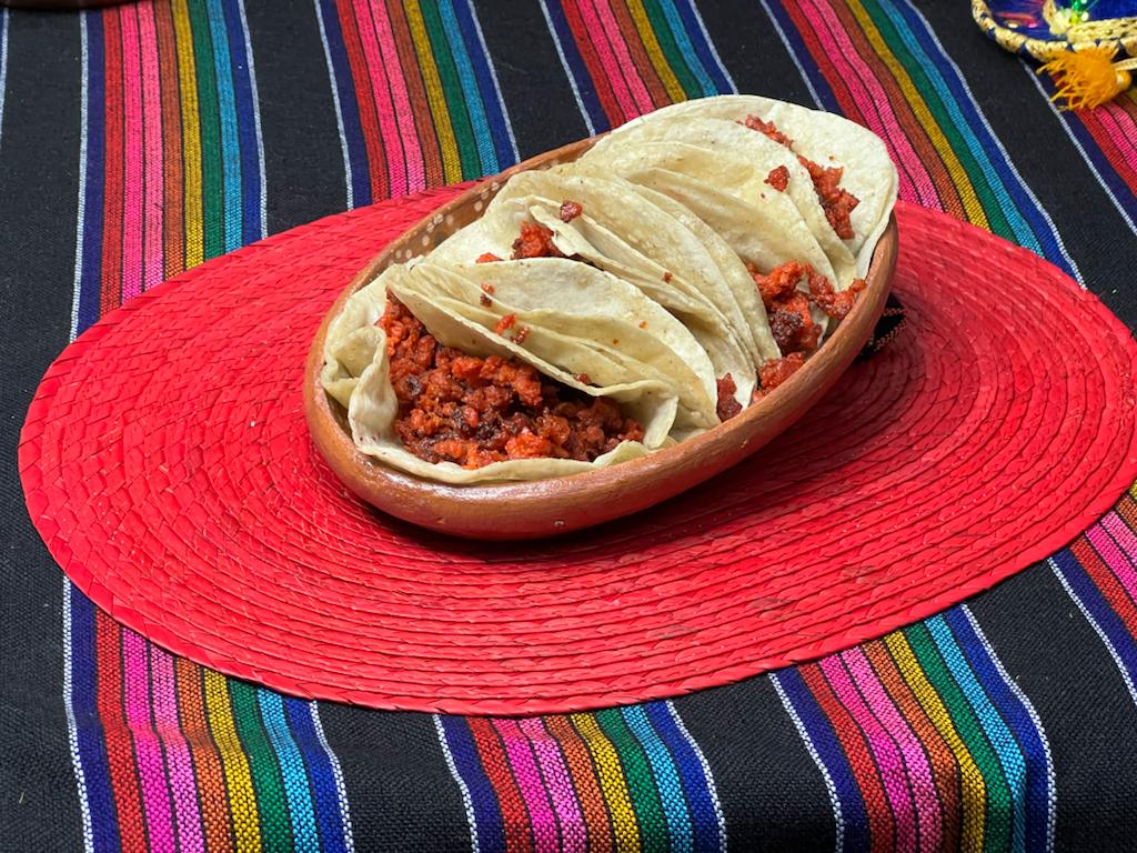 Taco de Chorizo