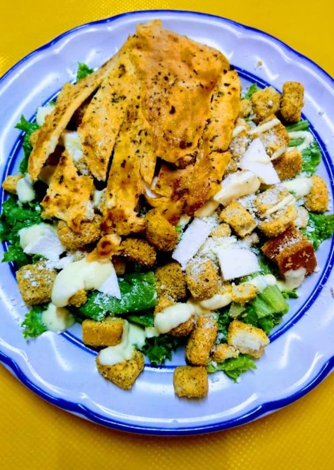 Ensalada con Pollo a La Plancha 100 gr