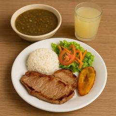 Plato con Cerdo
