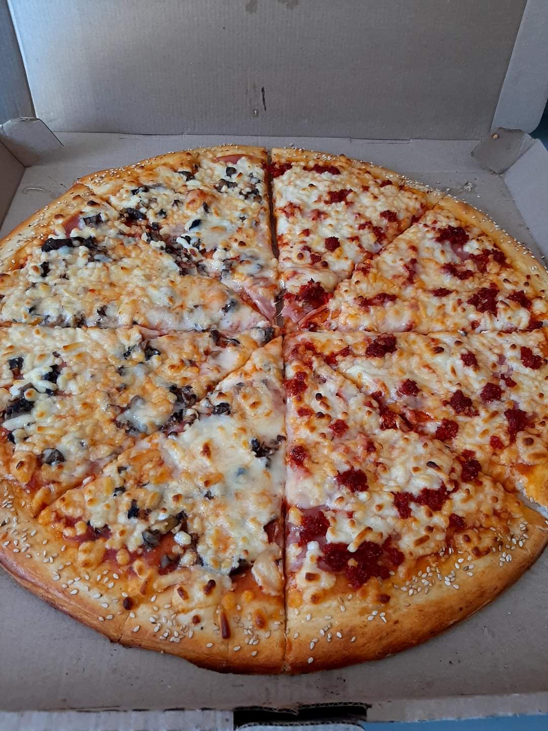 Pizza Grande 40cm  2 ingredientes