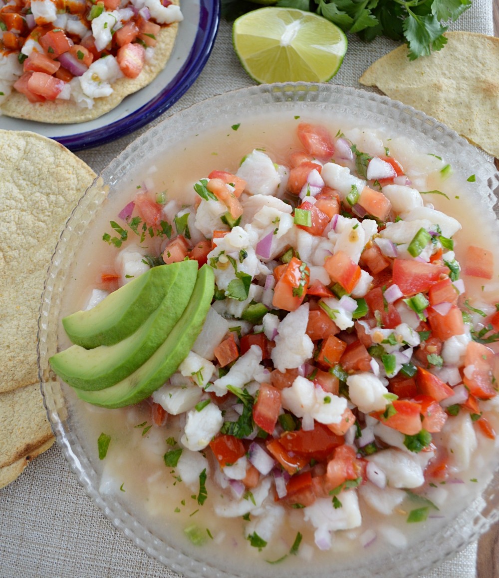 Ceviche de pescado