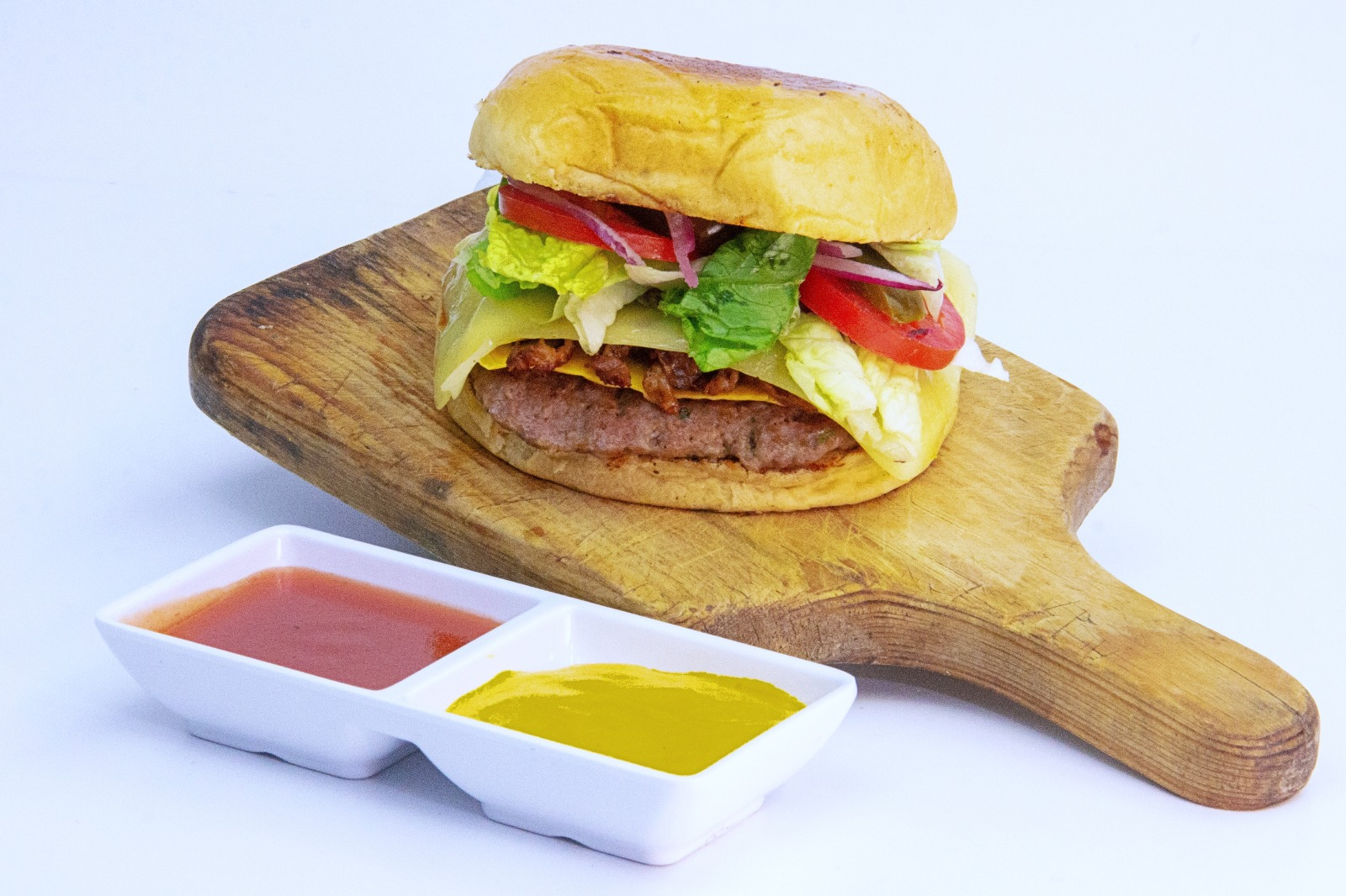 Hamburguesa Norteña con Papas
