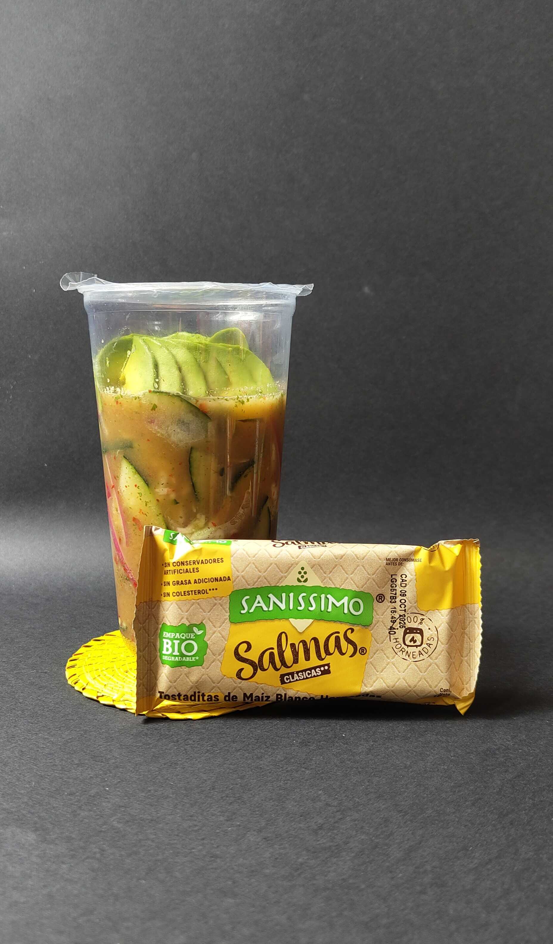 Aguachile Rojo con Tostadas