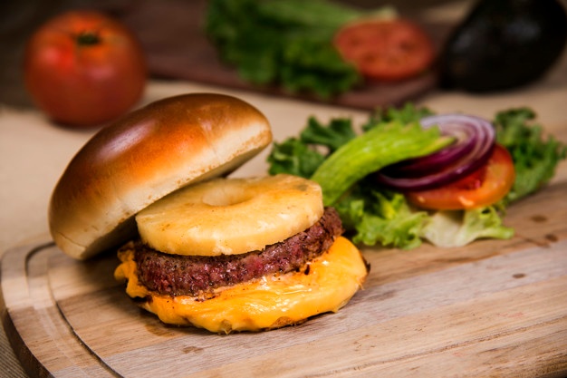 Hamburguesa Hawaiana Cheese