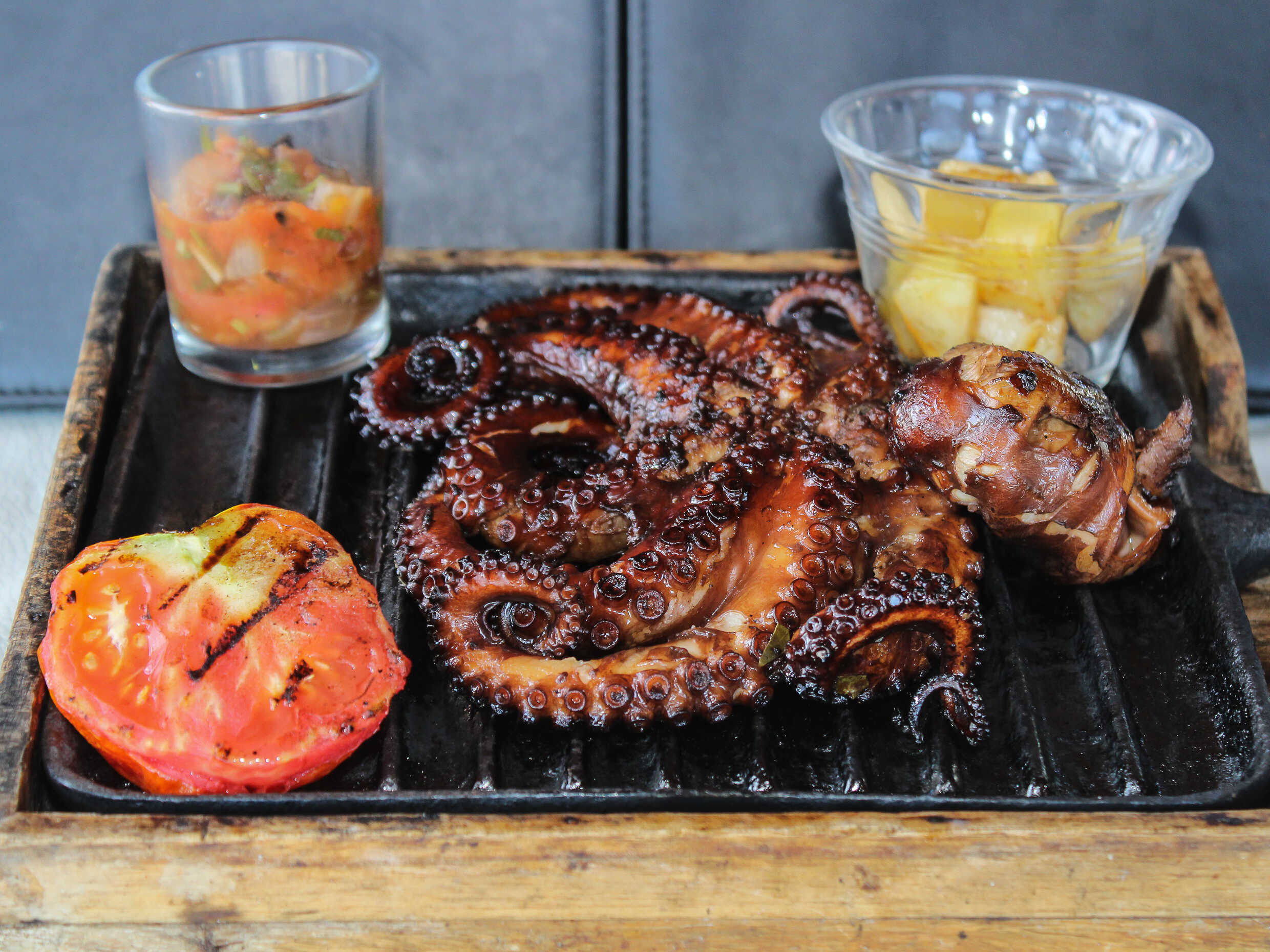 Pulpo a las Brasas