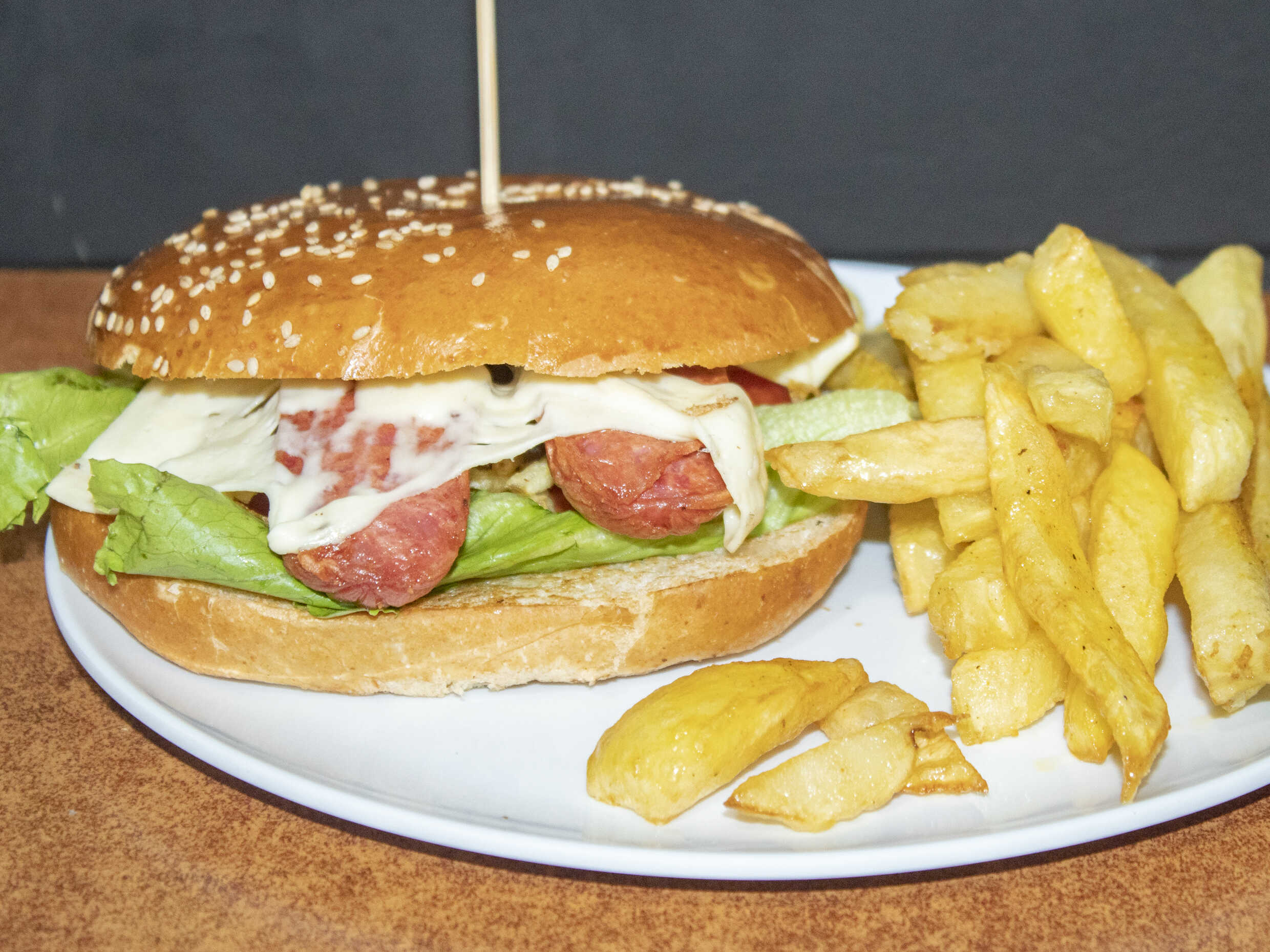 Sándwich de Chorizo