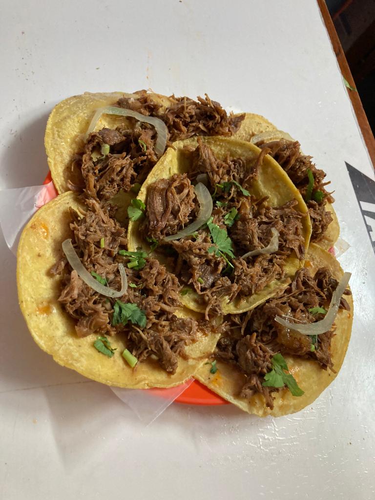 Taco de Barbacoa Orden
