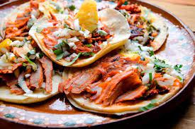 Taco al pastor oriental.