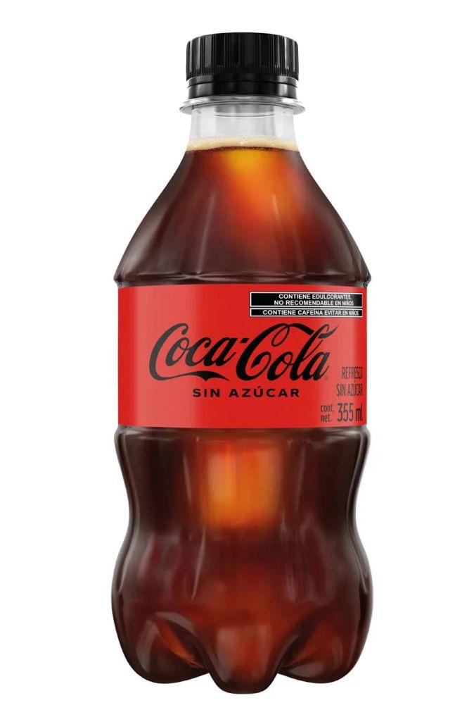 Coca Sin Azúcar 355 Ml