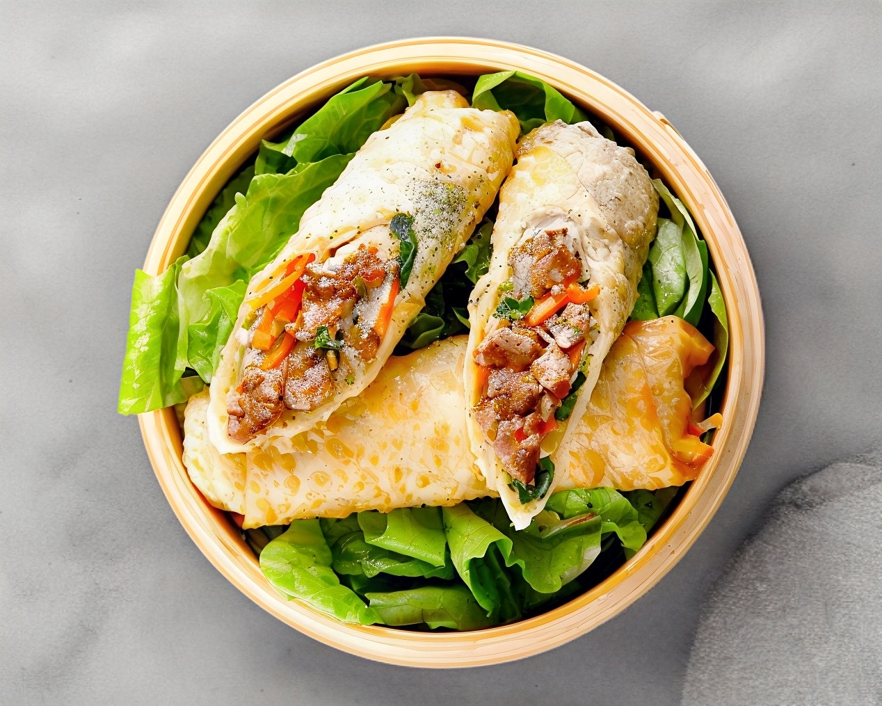 SPRING ROLL DE RIB EYE