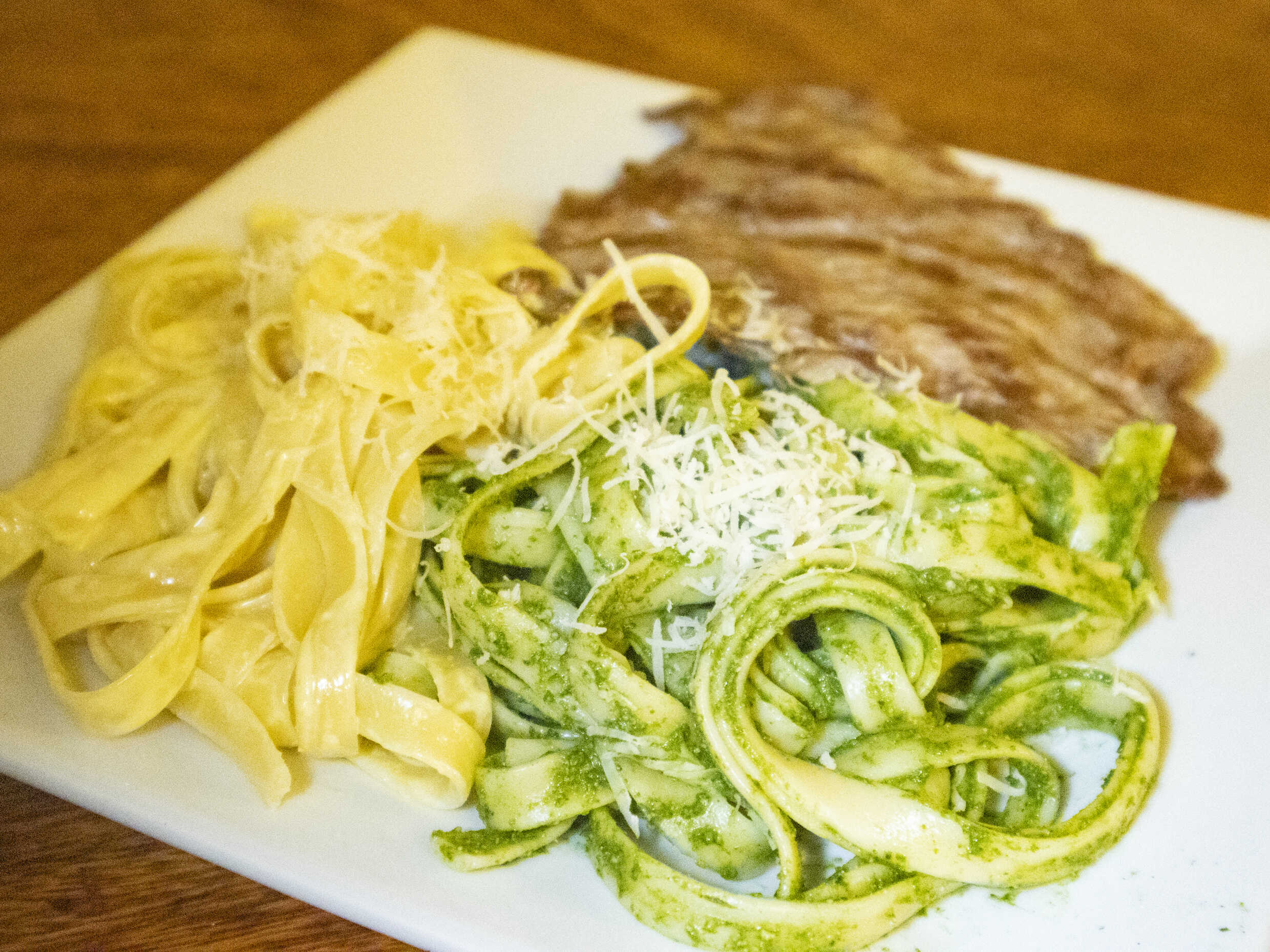 Fetuccini Dúo Salsas