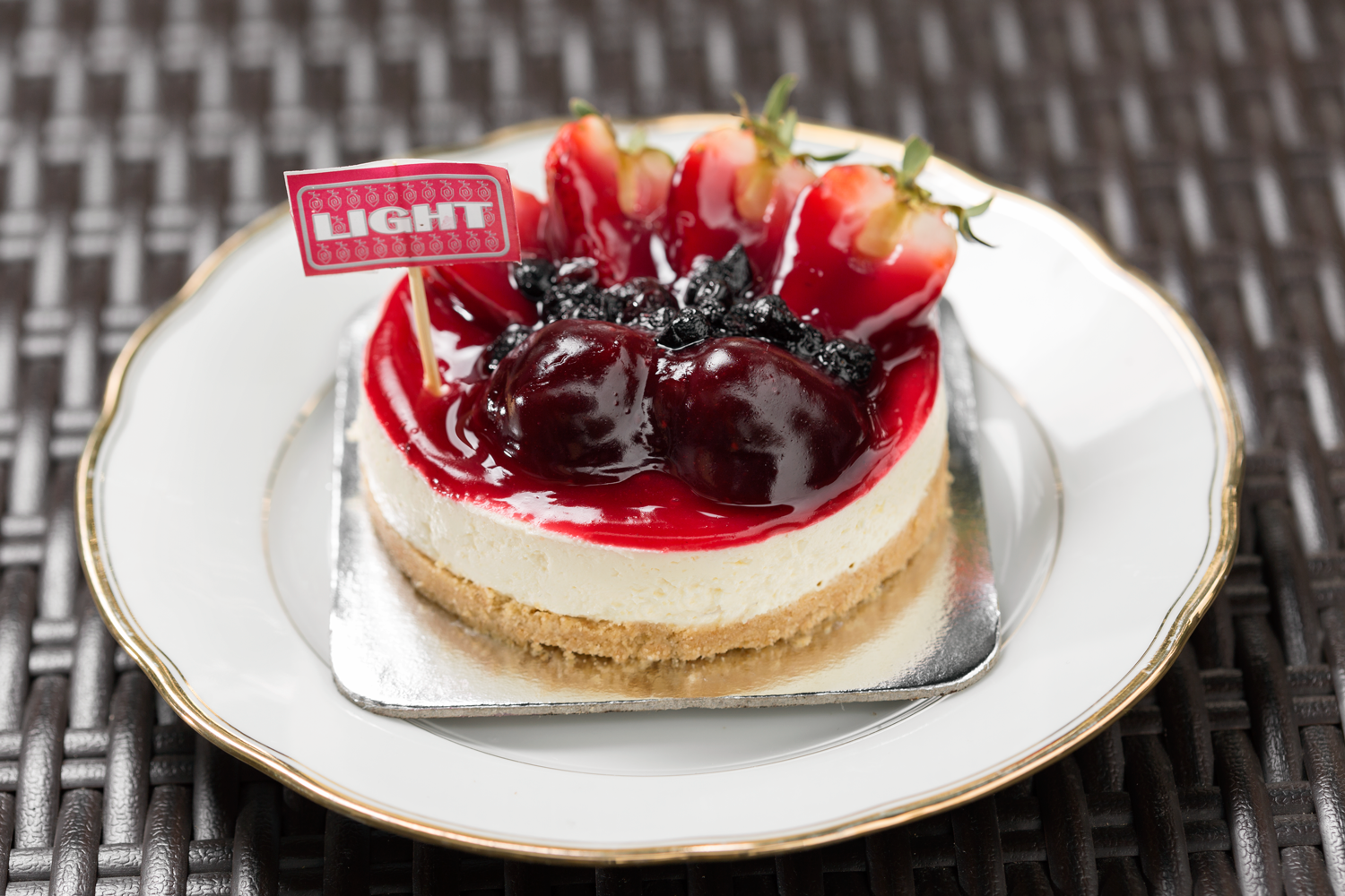 Cheesecake Frutos Rojos Light Individual 250 g