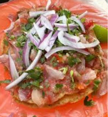 Tostada de Cuero.