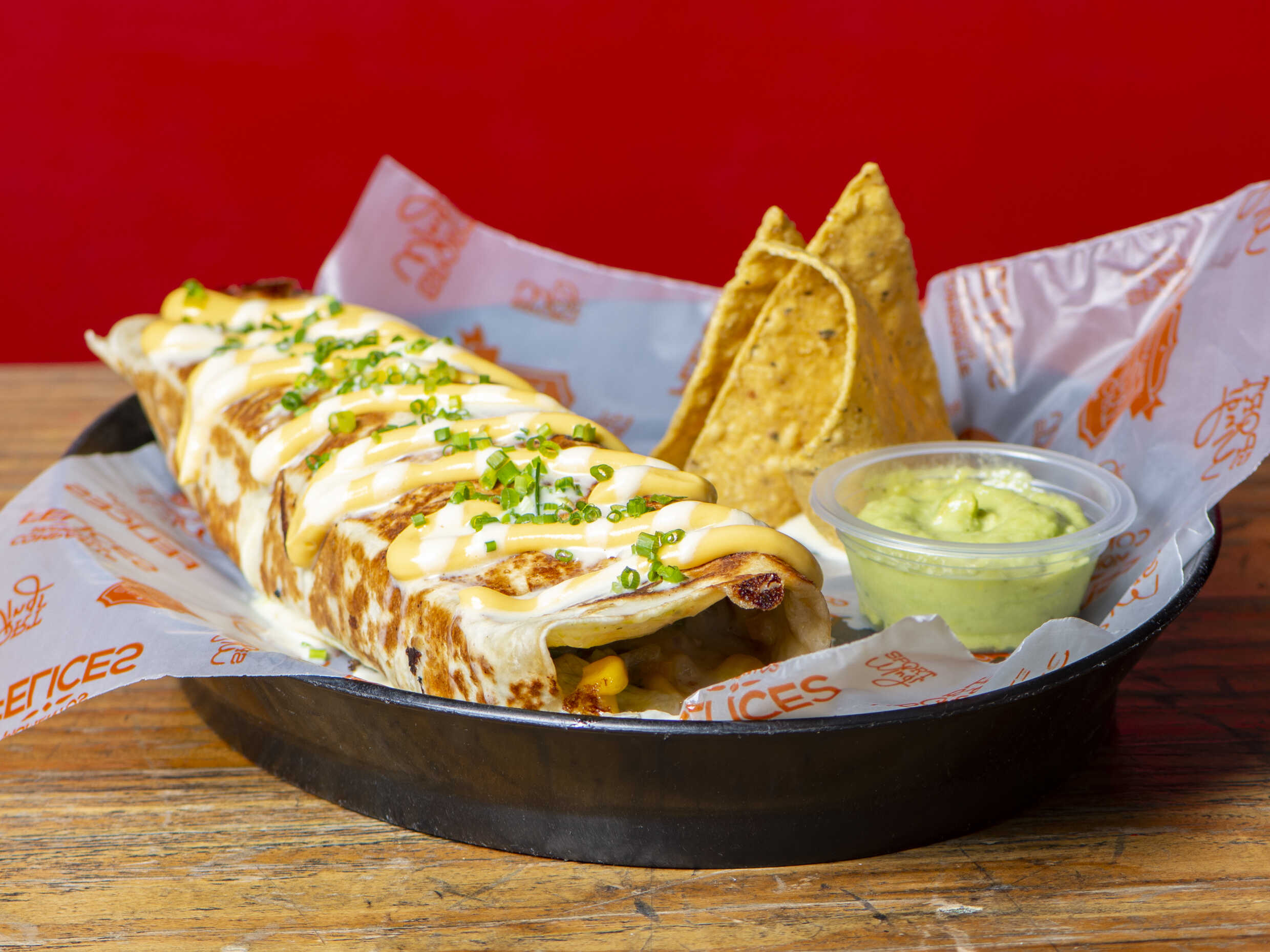 Burrito con Pulled Pork