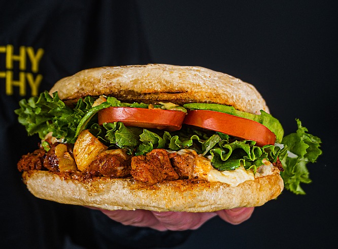 Torta Pollo BBQ
