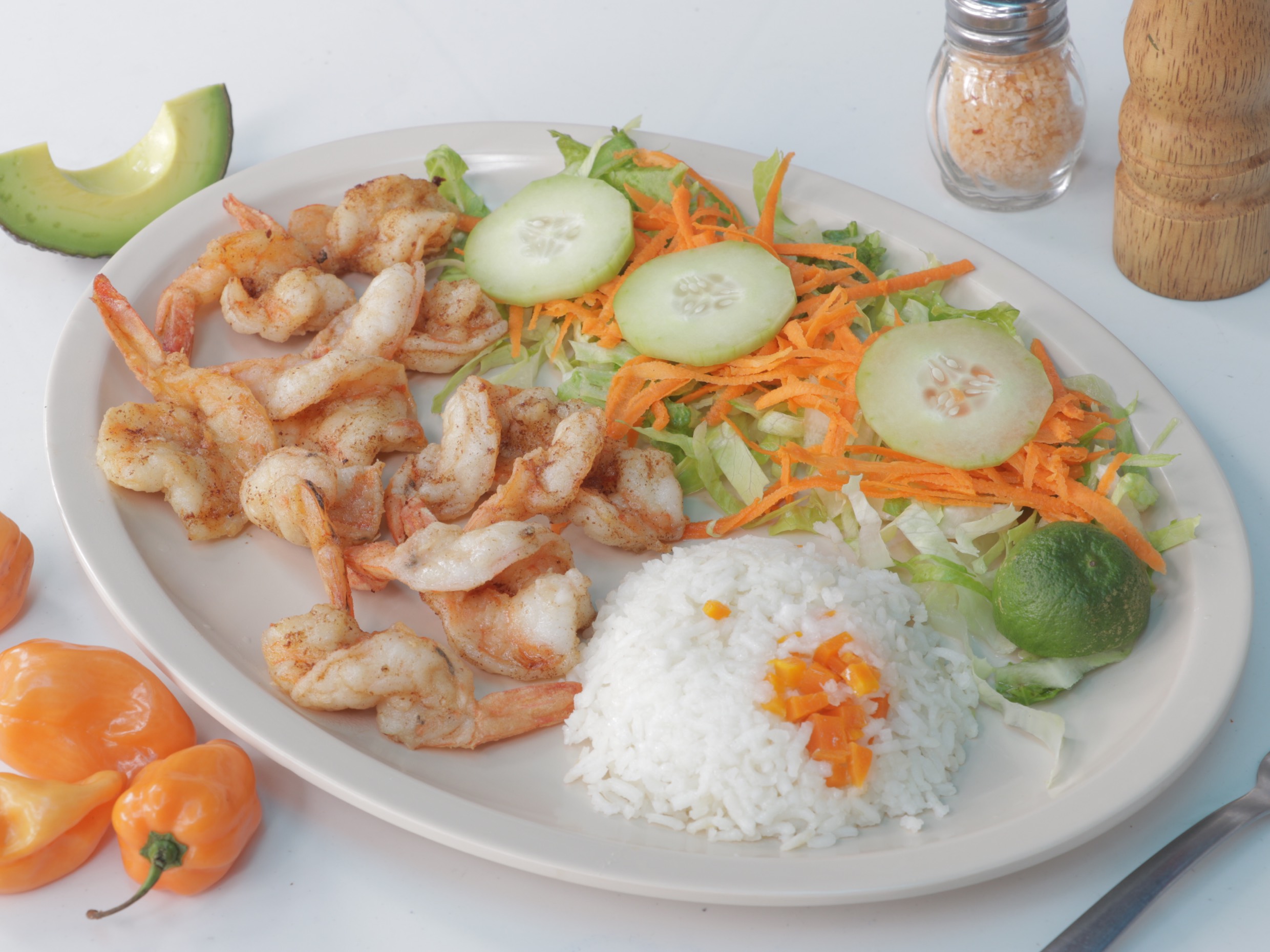 Camarones Al Mojo de Ajo