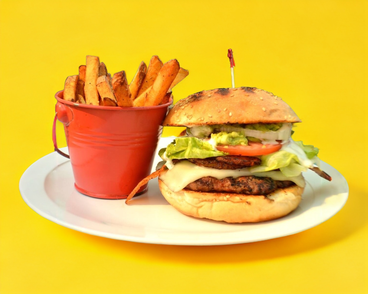 Hamburguesa Planters Punch