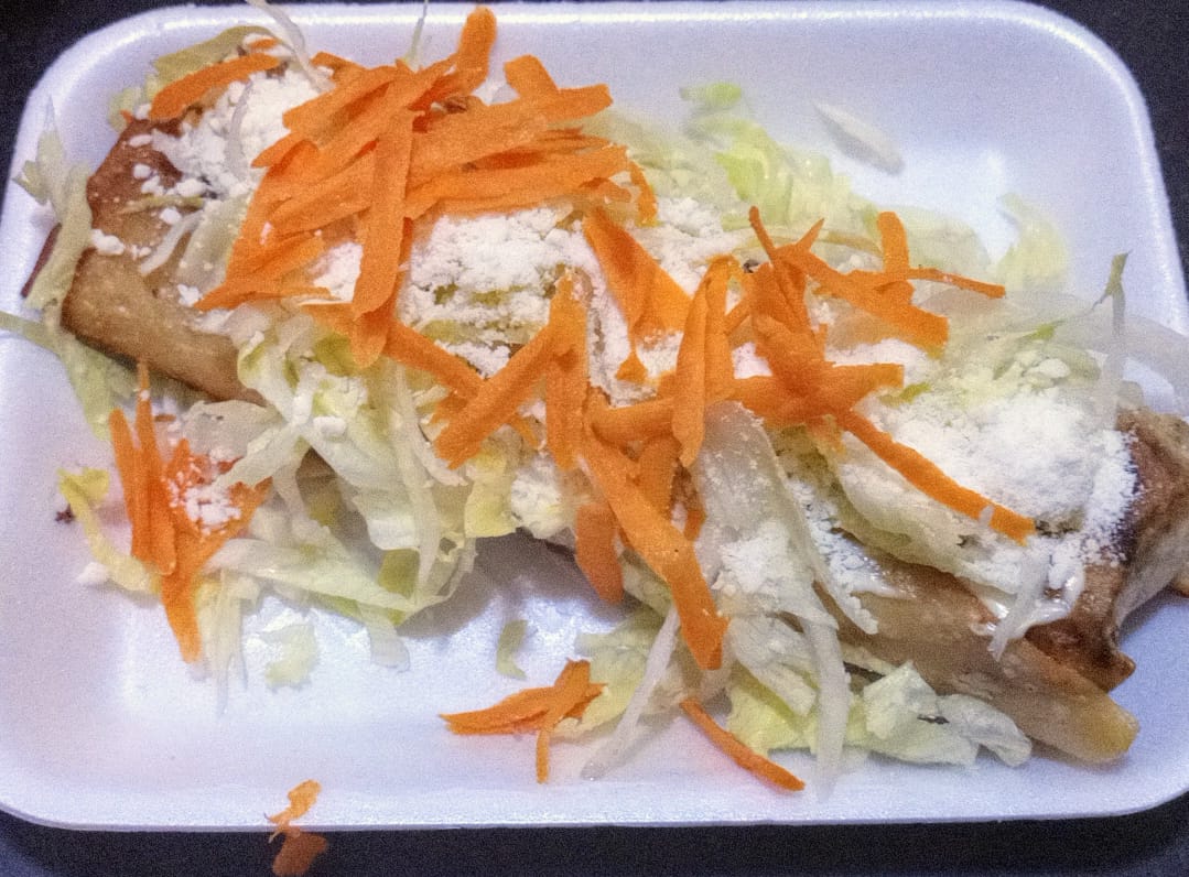 Chivichangas de Carne con Papa