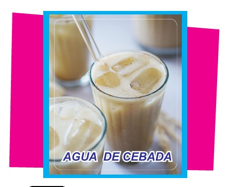 Agua Fresca de Cebada 1/2 L