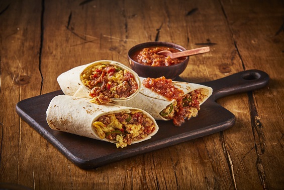 Burrito de machacado.